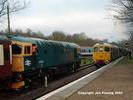 33063 and 33065 at Shepherdswell