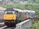 31452 and 33029 at Keighley