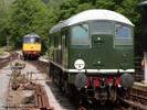 D5054 and 33029 at Oxenhope
