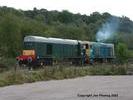 D8154 and 20007 at Froghall