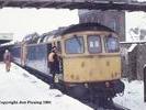33023 at Faversham on 10 02 91