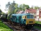 D7017 and D9526 at Crowcombe