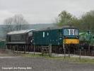 D8 and 73107 at Rowsley South