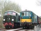 D8 and 73107 at Matlock Riverside