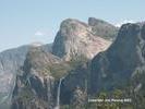 Bridal Veil fall with Half Dome behind it (again)